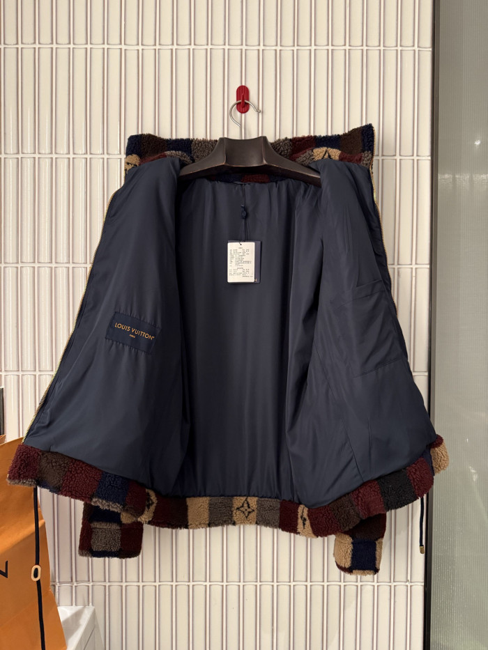 NIGO Louis Vuitton Damier Fleece Blouson #nigo336104