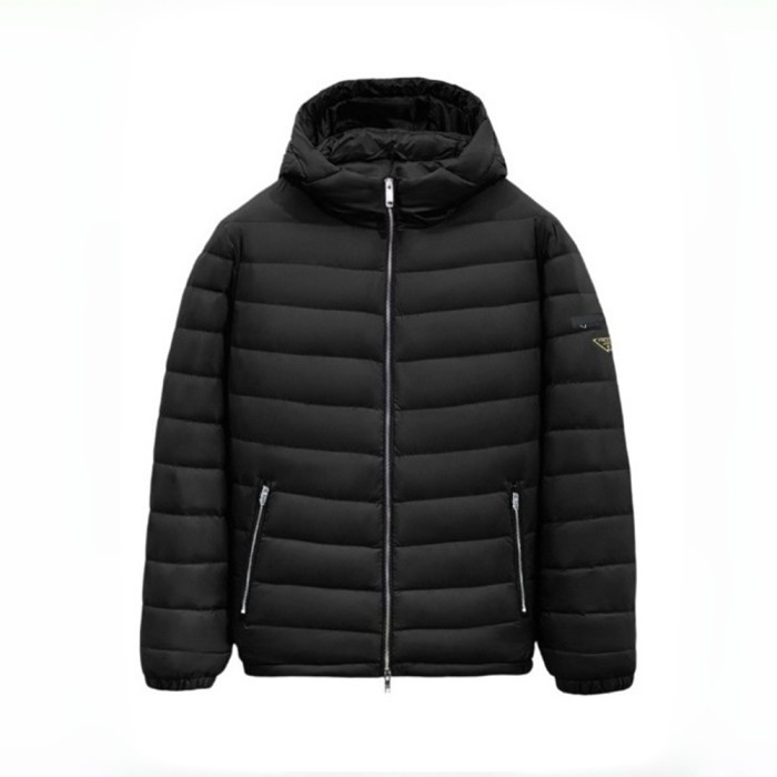 NIGO Prada Piumino Nylon Down Jacket Nero #nigo336637