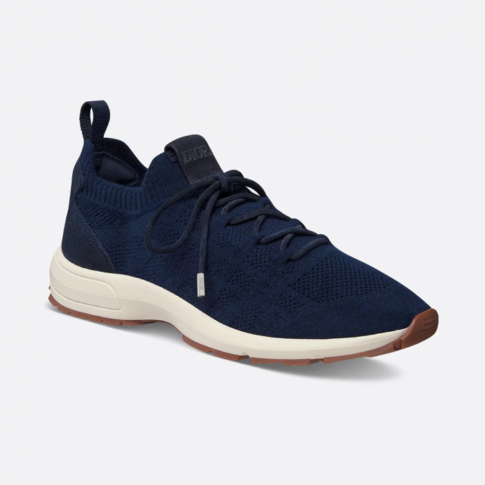 NIGO DIOR B80 Lounge Sneaker Dior Gray Cannage Cashmere Wool and Silk Knit with Dior Gray Suede#nigo336623