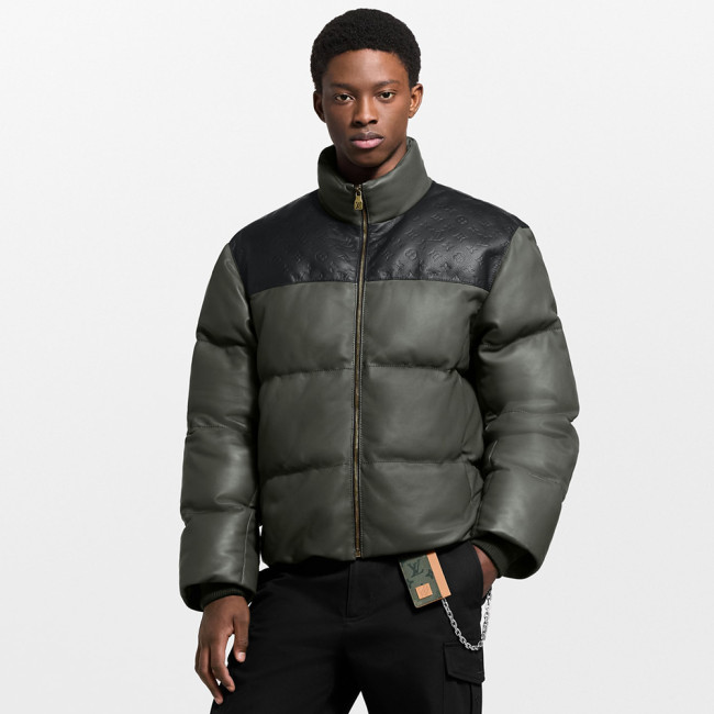 NIGO Louis Vuitton Leather Down Jacket #nigo333837