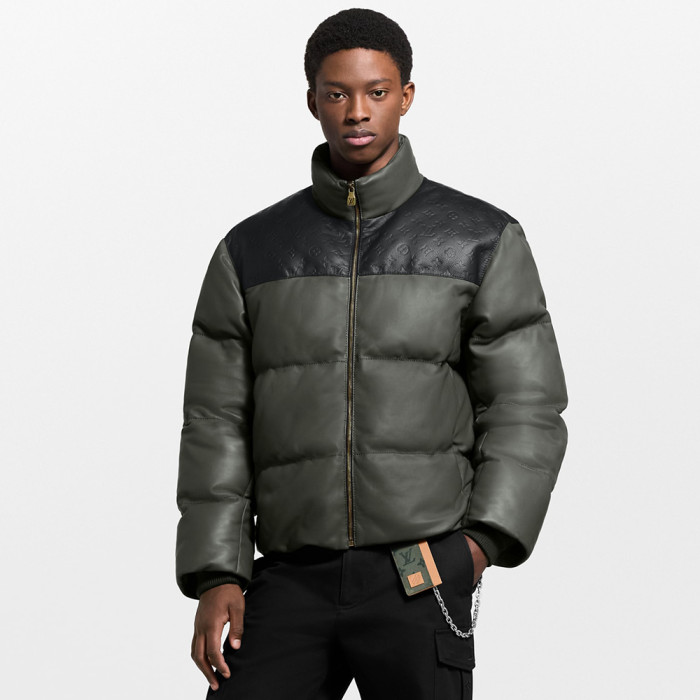 NIGO Louis Vuitton Leather Down Jacket #nigo333837