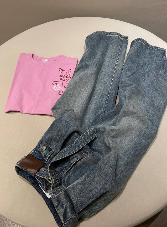 NIGO Loewe Jeans in denim Blue #nigo336731
