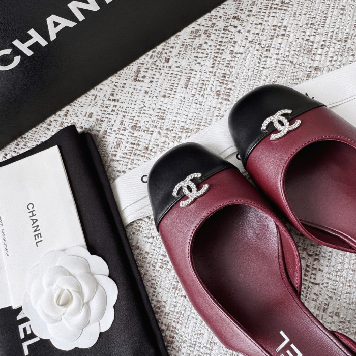 NIGO Chanel Cc Diamond Logo Lambskin High Heel Sandals #nigo336670