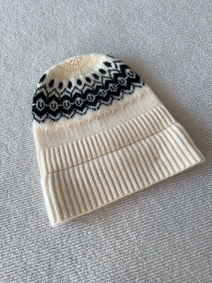 NIGO Loro Piana Vintage Jacquard Cashmere Hat #nigo336663