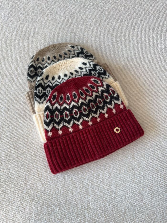 NIGO Loro Piana Vintage Jacquard Cashmere Hat #nigo336663