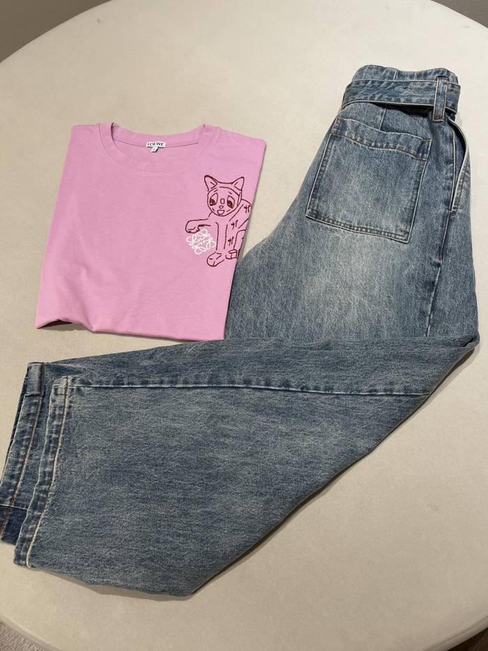 NIGO Loewe Jeans in denim Blue #nigo336731