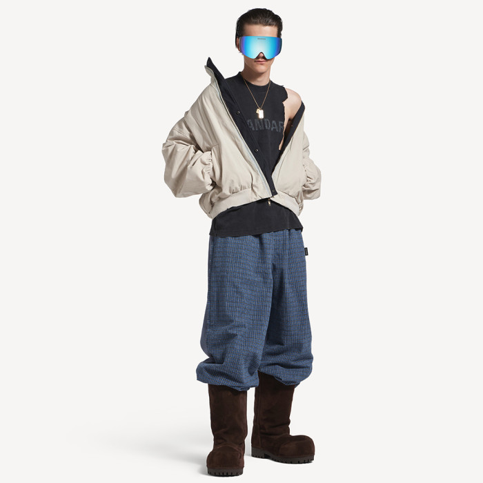 NIGO Balenciaga Top-quality Version Men's Hybrid Large Fit Pants #nigo336776