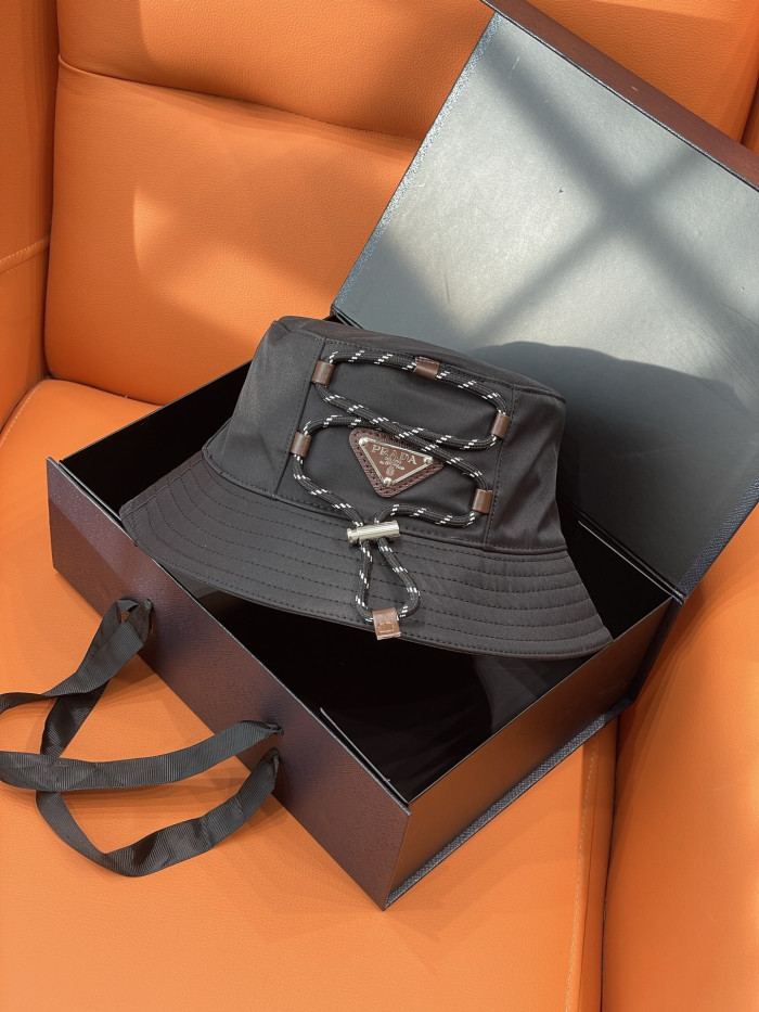 NIGO Prada Amber Prada Speedrock Re-nylon Bucket Hat #nigo336740