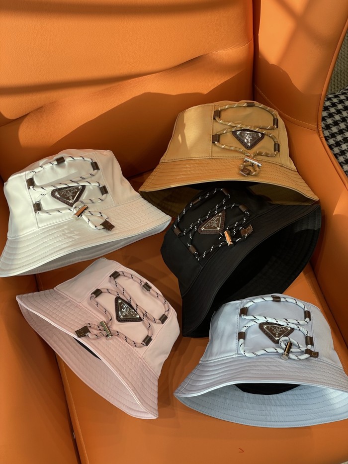 NIGO Prada Amber Prada Speedrock Re-nylon Bucket Hat #nigo336740
