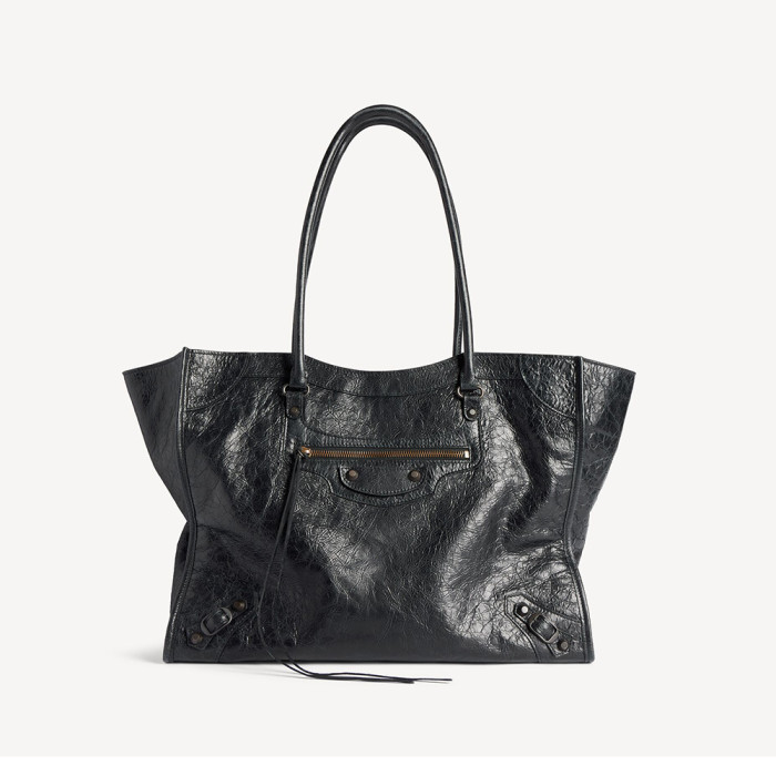 NIGO Balenciaga Women's Le City Tote Bag Medium in Black #nigo336744
