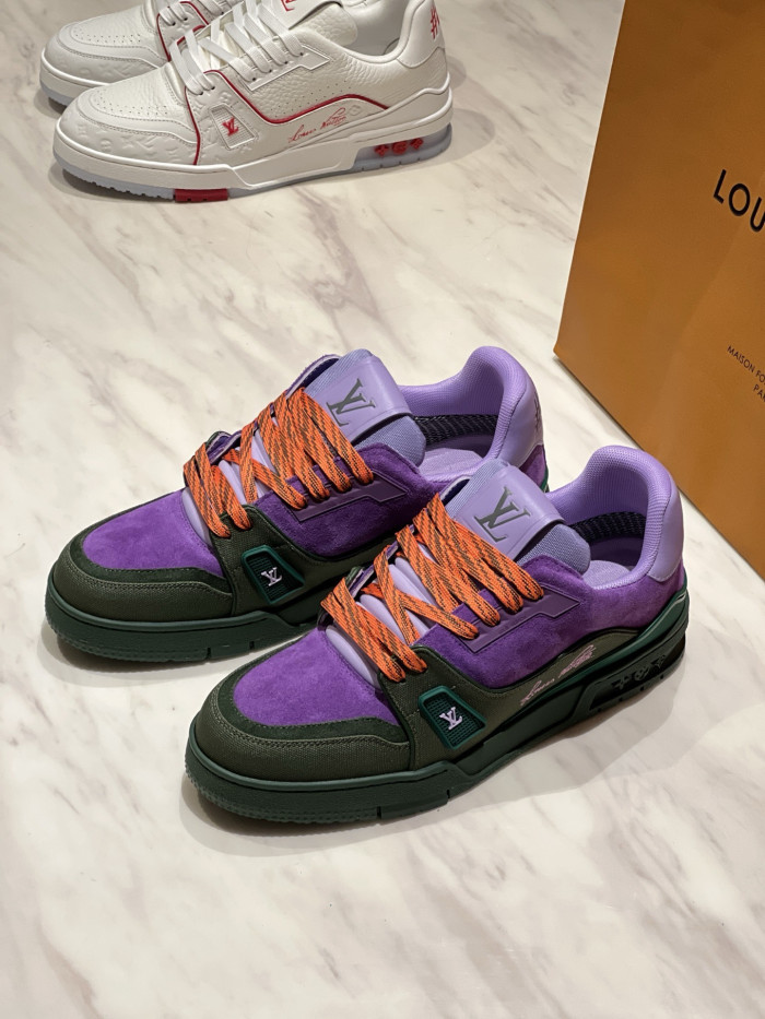 NIGO Louis Vuitton LV Trainer Sneaker 1AJ392 1AJ412 1AJ432 #nigo336741