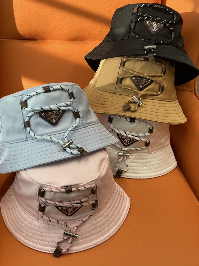 NIGO Prada Amber Prada Speedrock Re-nylon Bucket Hat #nigo336740