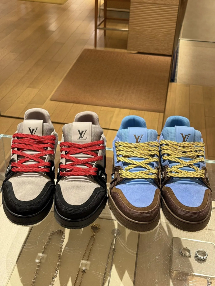 NIGO Louis Vuitton LV Trainer Sneaker 1AJ392 1AJ412 1AJ432 #nigo336741