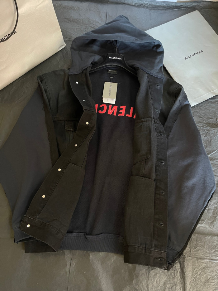NIGO Balenciaga Men Hybrid Hooded Jacket #nigo335498