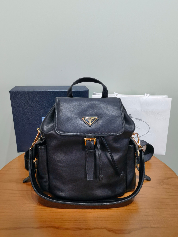 NIGO Prada Sienna Prada Explore Medium Nappa Leather Backpack #nigo336806