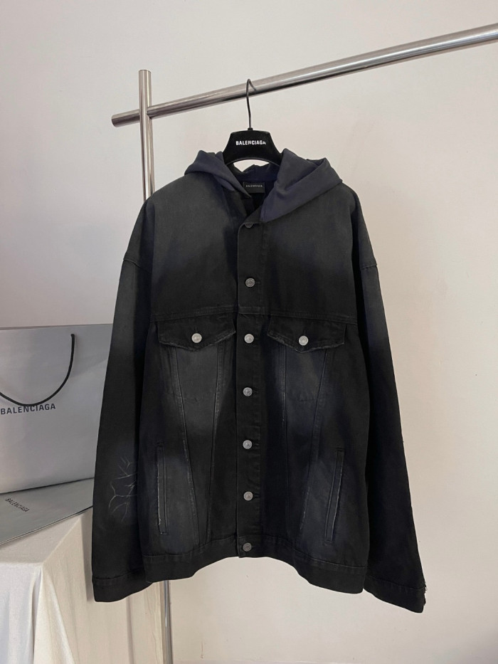 NIGO Balenciaga Men Hybrid Hooded Jacket #nigo335498