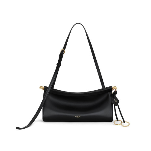 NIGO Alaïa Noir Le Click East West Small Bag in Calfskin #nigo336794