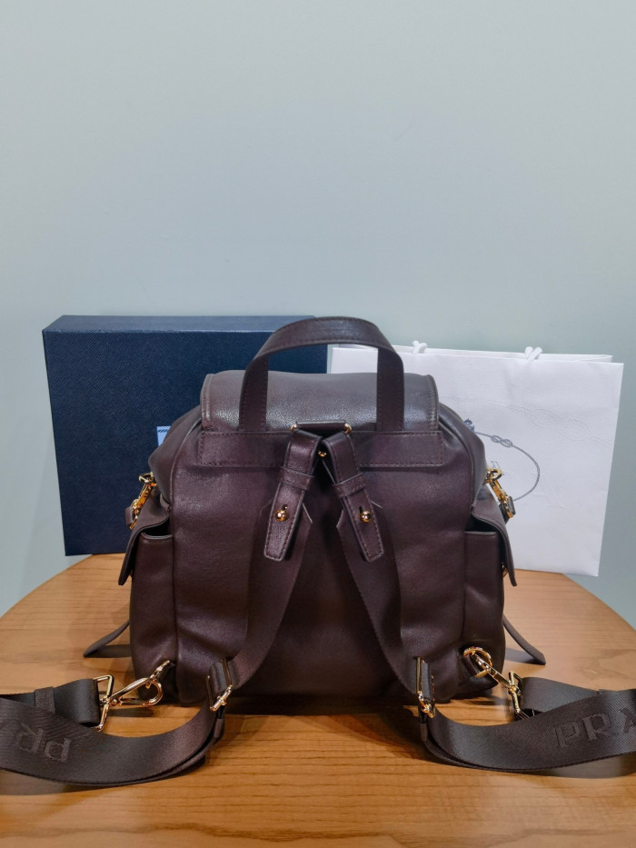 NIGO Prada Sienna Prada Explore Medium Nappa Leather Backpack #nigo336806
