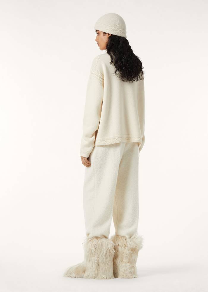 NIGO Loro Piana Carezza Sweater Cashmere Green Kelp Melange #nigo336654