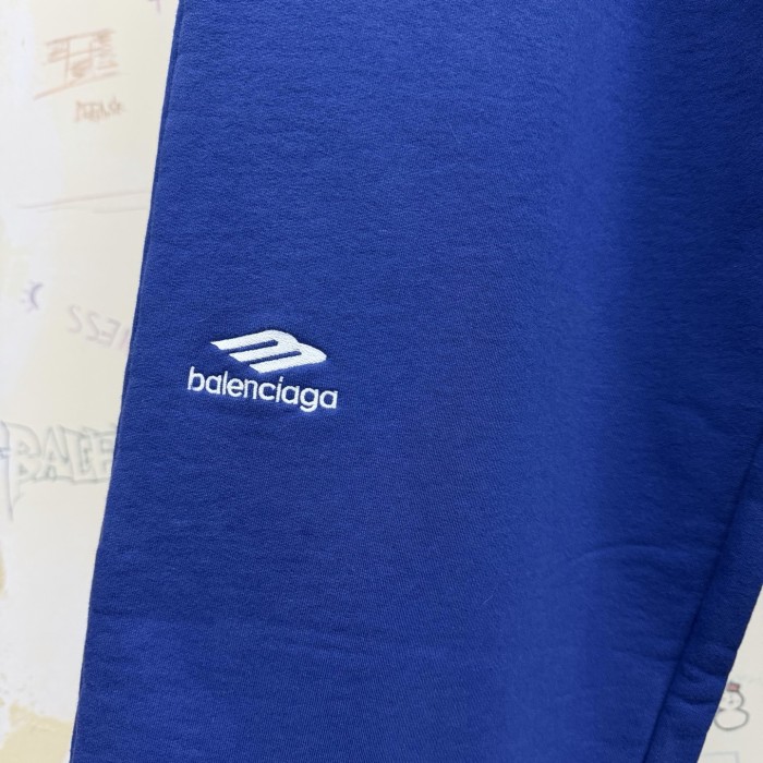 NIGO Balenciaga Top-quality Version Men's 3b Sports Icon Sweatpants in Light Marine Blue #nigo336847