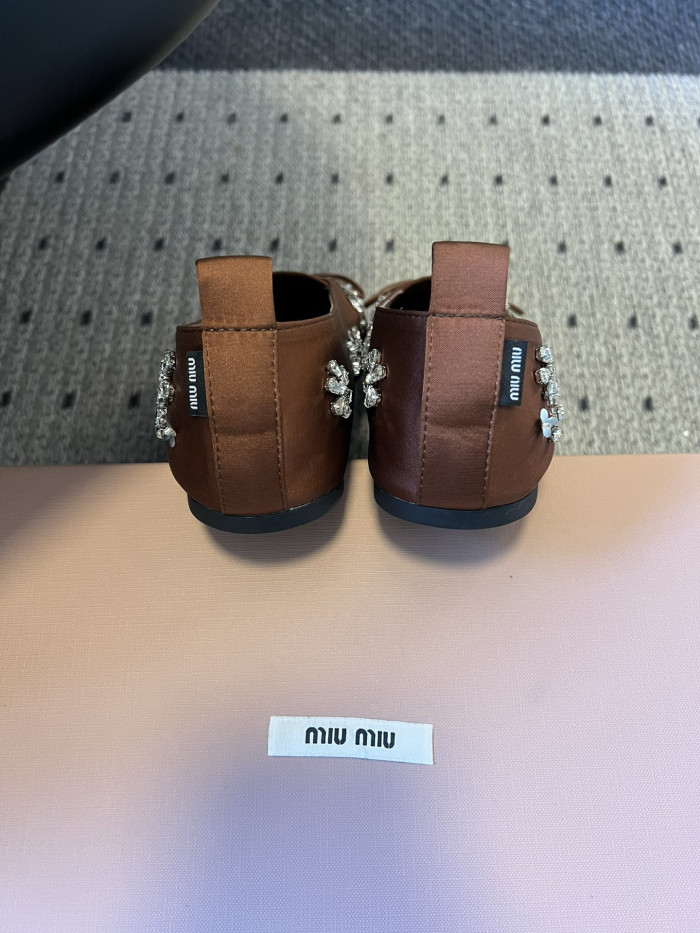 NIGO Miumiu Rhinestone Ballet Flats #nigo336871