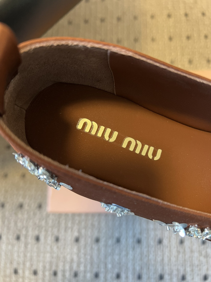 NIGO Miumiu Rhinestone Ballet Flats #nigo336871