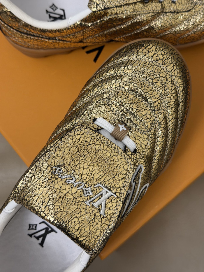 NIGO Louis Vuitton LV Footprint Soccer Sneaker  Shoes 1AJALP #nigo336876