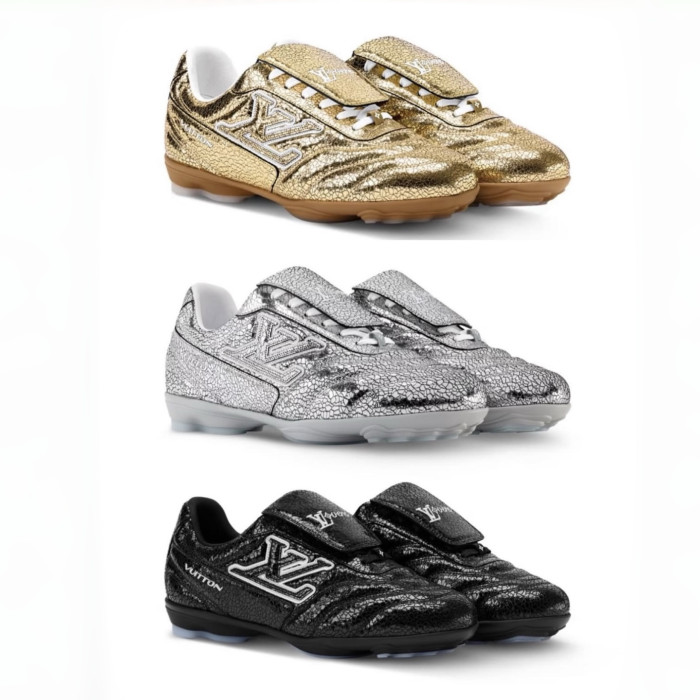 NIGO Louis Vuitton LV Footprint Soccer Sneaker  Shoes 1AJALP #nigo336876