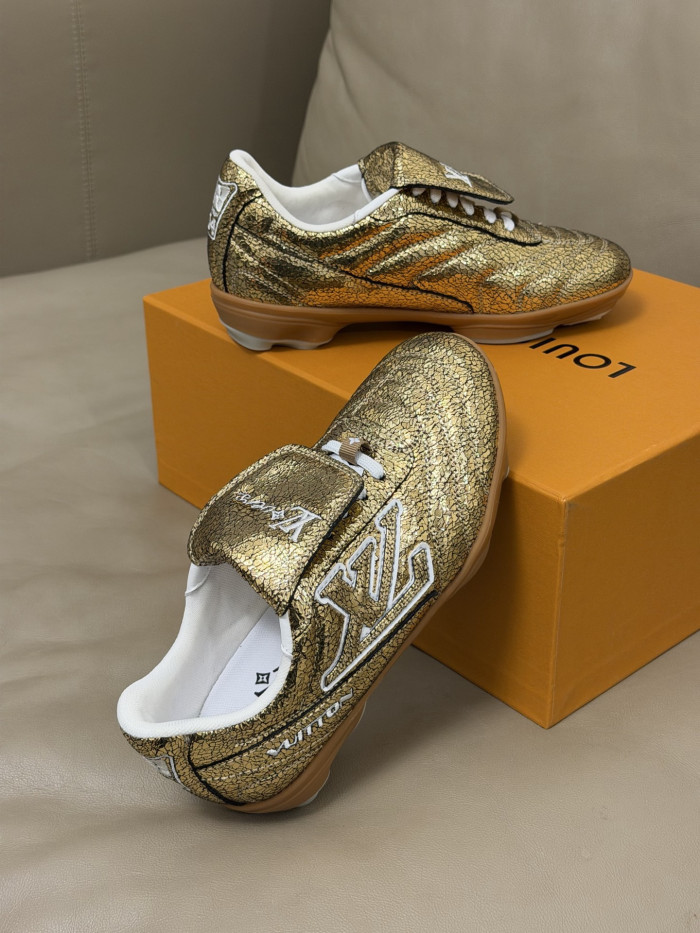 NIGO Louis Vuitton LV Footprint Soccer Sneaker  Shoes 1AJALP #nigo336876