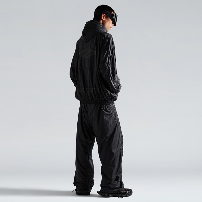 NIGO Balenciaga Men's 3b Sports Icon Ski Tracksuit Pants in Black #nigo336943