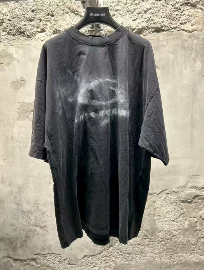 NIGO Balenciaga Top-quality Version Washed Crayon Loop T-shirt Medium Fit #nigo336944
