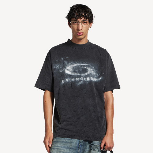 NIGO Balenciaga Top-quality Version Washed Crayon Loop T-shirt Medium Fit #nigo336944