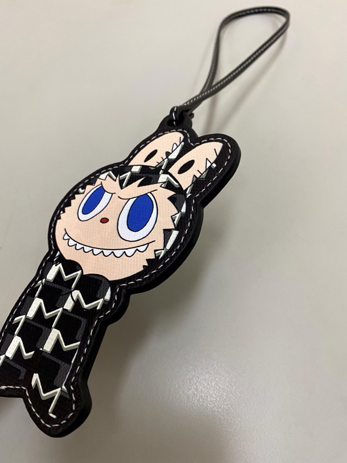 NIGO Moynat x Kasing Lung The Monsters Labubu Bag Charm Leather #nigo336922