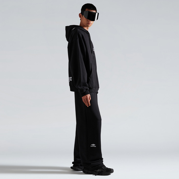 NIGO Balenciaga Top-quality Version Men's 3b Sports Icon Half-zip Hoodie in Washed #nigo336946