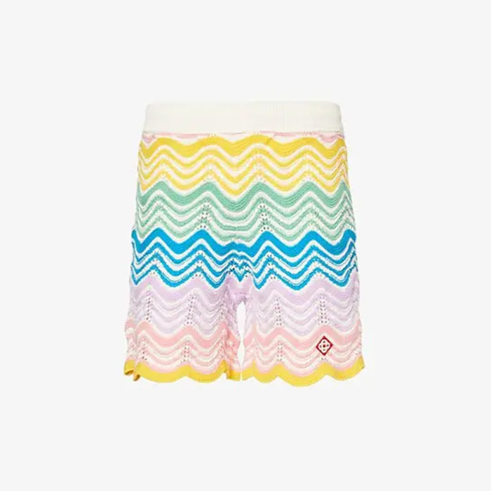 NIGO Casablanca Paris Gradient Wave Knit Shirt Shorts #nigo336937