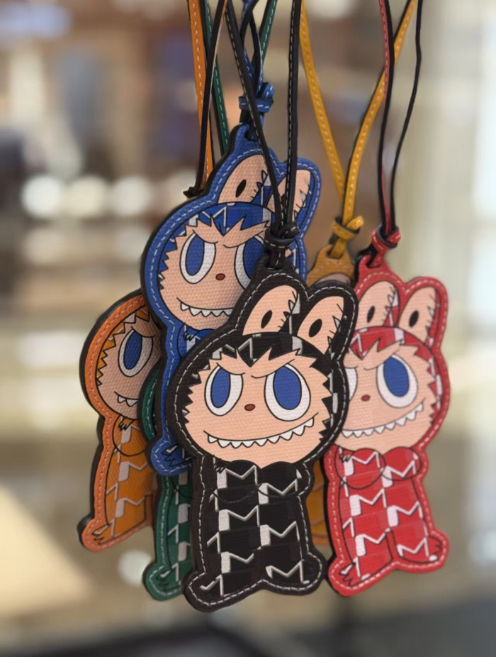 NIGO Moynat x Kasing Lung The Monsters Labubu Bag Charm Leather #nigo336922