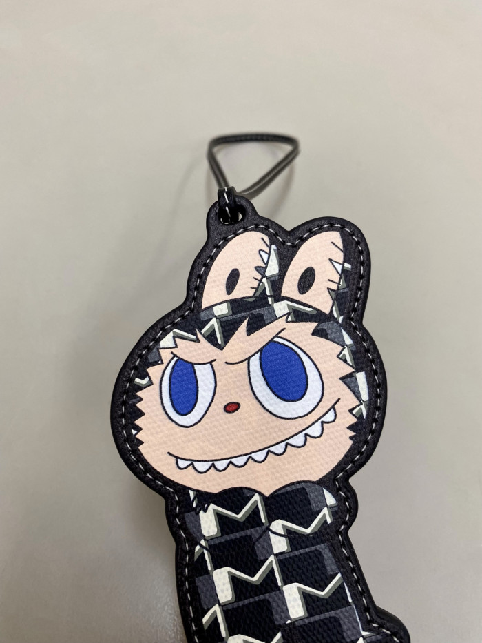 NIGO Moynat x Kasing Lung The Monsters Labubu Bag Charm Leather #nigo336922