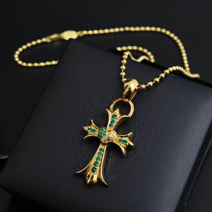 NIGO Chrome Hearts Cross Diamond Necklace #nigo336990
