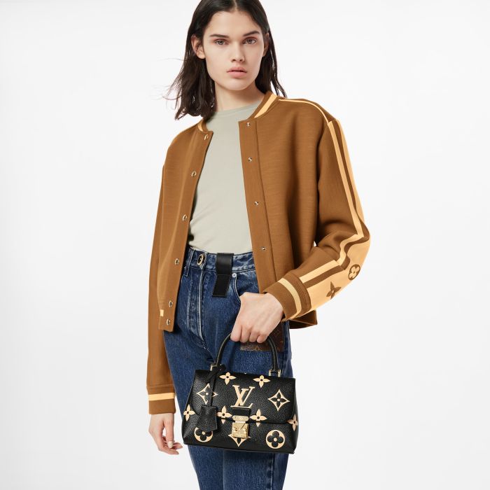 NIGO Louis Vuitton Madeleine BB Bicolor Monogram Empreinte Leather Handbags #nigo337105