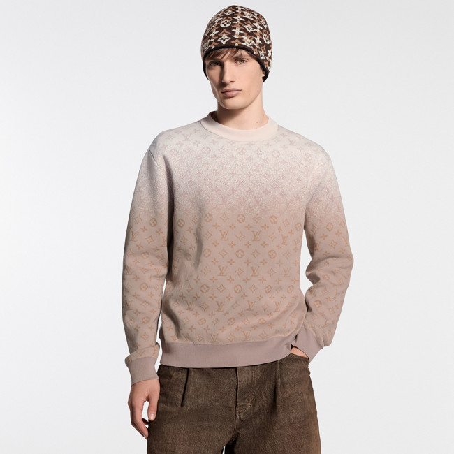 NIGO Louis Vuitton Monogram Long-Sleeved Crewneck 1AJTX9 #nigo337083