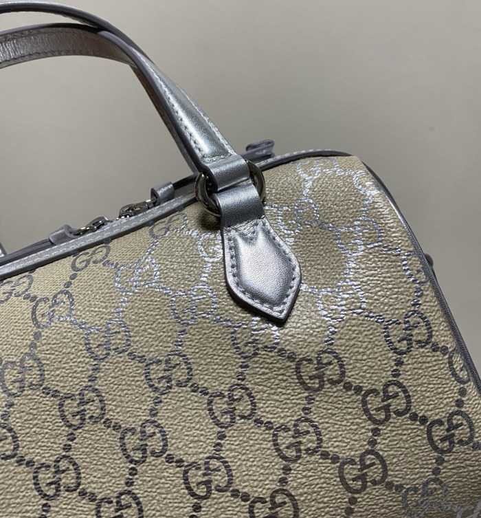 NIGO Gucci GG Emblem Small Boston Bag #nigo337066