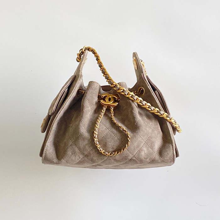 NIGO Chanel 25 Mini handbag Metallic Grained Calfskin #nigo333968