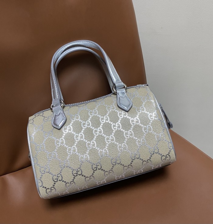 NIGO Gucci GG Emblem Small Boston Bag #nigo337066