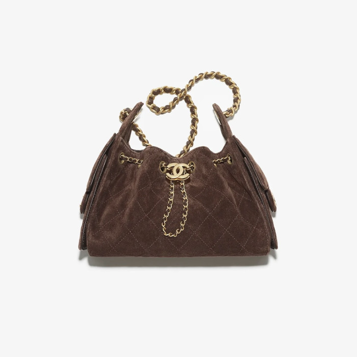 NIGO Chanel 25 Mini handbag Metallic Grained Calfskin #nigo333968
