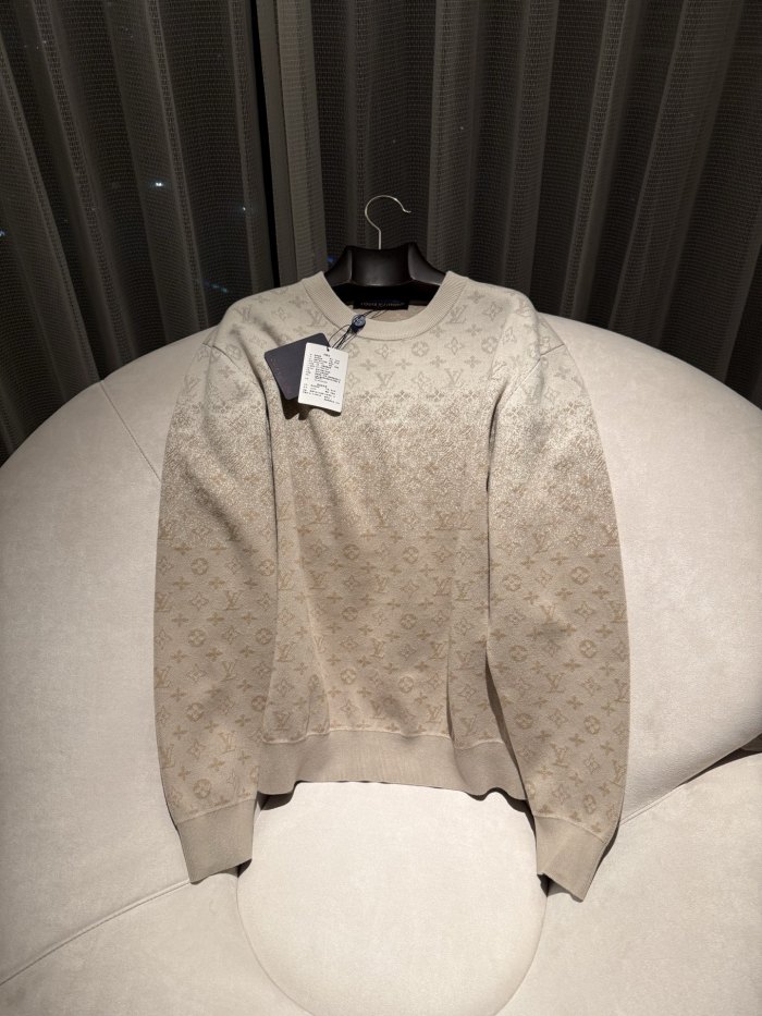 NIGO Louis Vuitton Monogram Long-Sleeved Crewneck 1AJTX9 #nigo337083