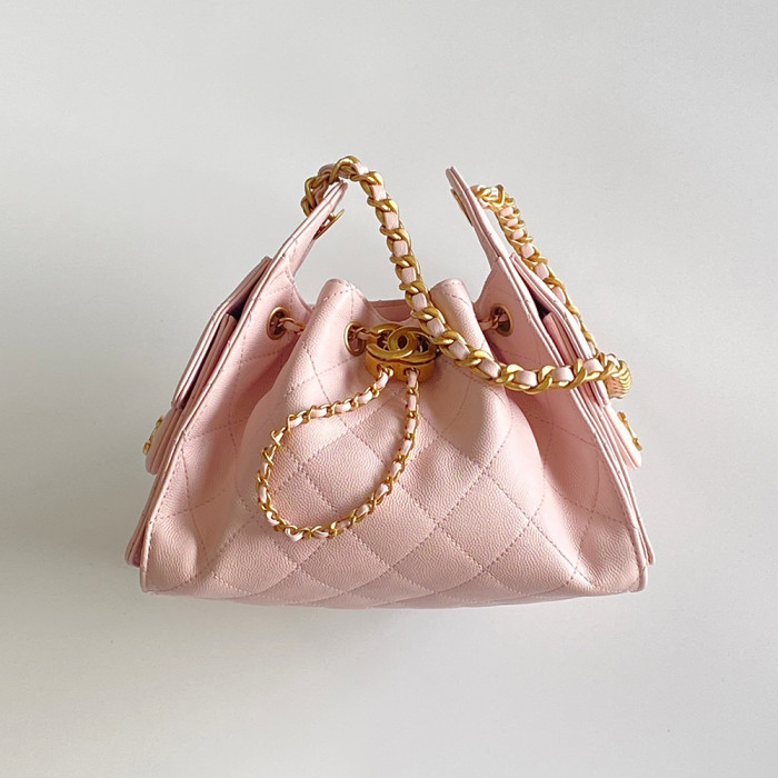 NIGO Chanel 25 Mini handbag Metallic Grained Calfskin #nigo333968