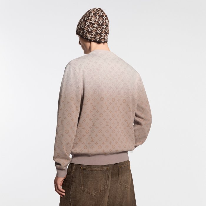 NIGO Louis Vuitton Monogram Long-Sleeved Crewneck 1AJTX9 #nigo337083