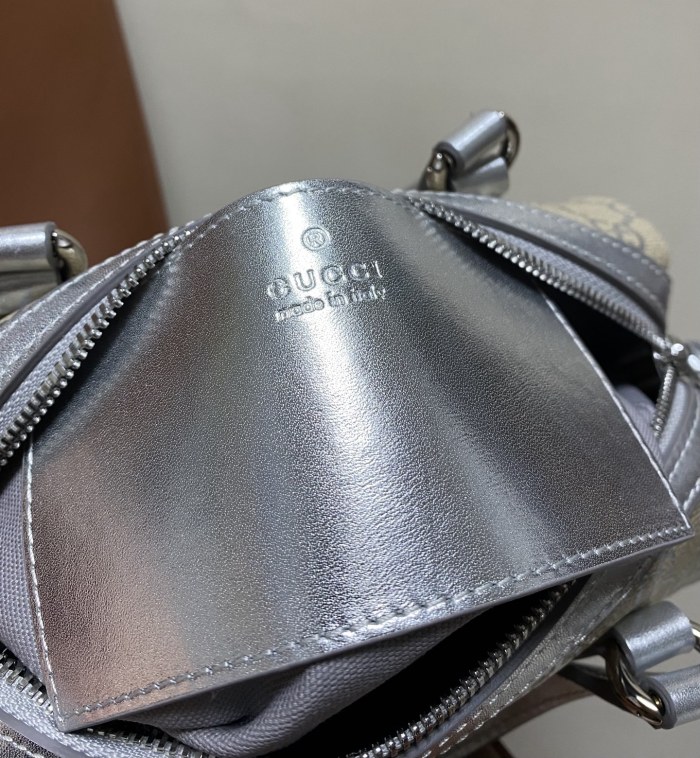 NIGO Gucci GG Emblem Small Boston Bag #nigo337066