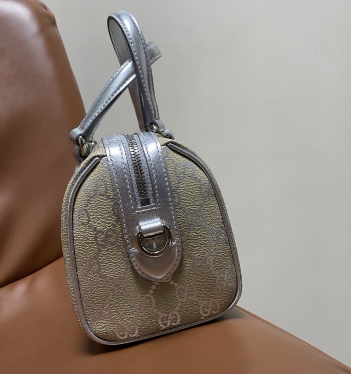 NIGO Gucci GG Emblem Small Boston Bag #nigo337066