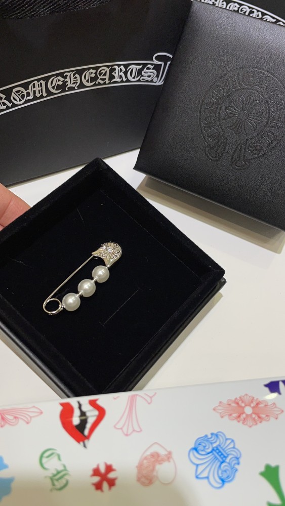 NIGO Chrome Hearts x Mikimoto Cross Pearl Pin Brooch #nigo337154